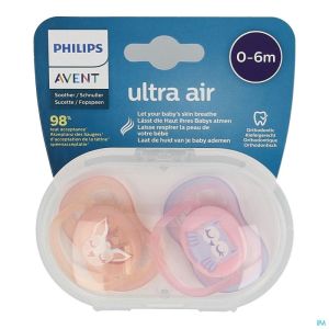 Avent Fopsp Ultra Air Berry Girl +0M 2 St 085/02