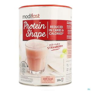 Modifast Protein Shape Milkshake Aardbei 540 G