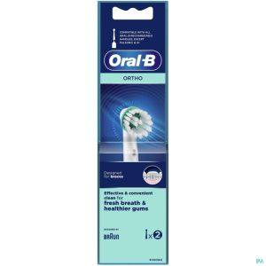 Oral B Refills Ortho Brush Heads 2 St