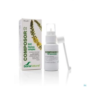 Soria Composor Buccosor Spray Gorge+propolis 30ml