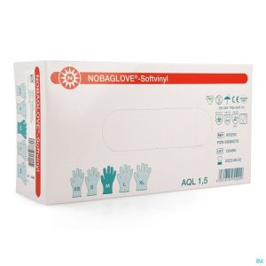 Noba Handschoen Vinyl Poedervr M 05700574 100 St