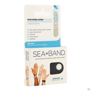 Seaband Polsbandjes Volw Zwart 2 St