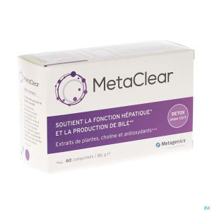 Metaclear Metagenics 60 Tabl