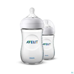 Avent Natural Zuigfles 2.0 Duo 260 Ml