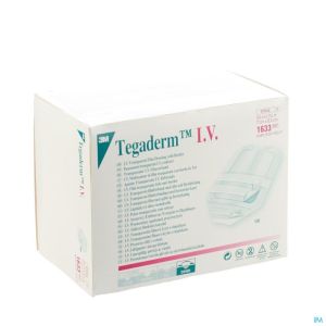 Tegaderm Iv 7X8Cm Ref 1633 100 St