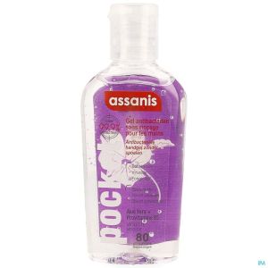 Assanis Handgel Viooltjes 80 Ml