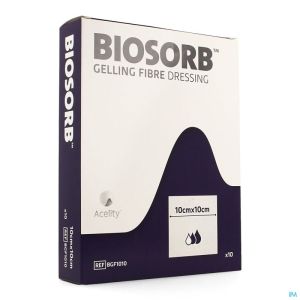 Biosorb Gelling Fibre Dress 10X10Cm Bgf1010 10 St
