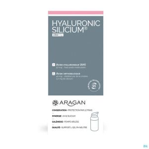 Aragan Acide Hyaluronique + Silicium Fl Pompe 30ml