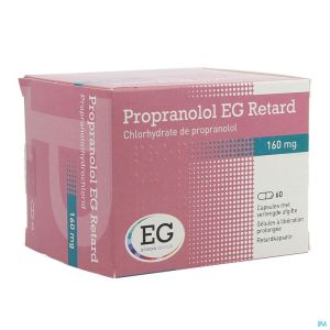 Propranolol Retard E.g. 60 Caps 160 Mg