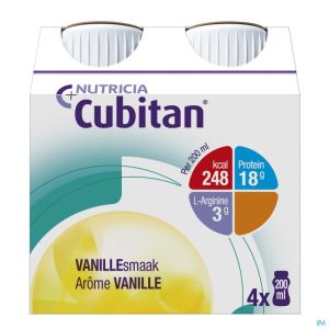 Cubitan Vanille 200 Ml 4 St