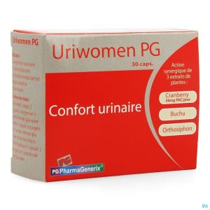 Pharmagenerix Uriwomen Pg 30 Caps