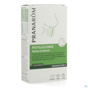 Pranarom Aromaforce Keel Verzachtend 21 Zuigpast