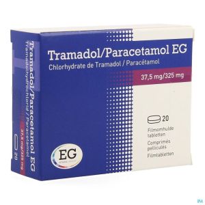 Tramadol-Paracetamol E.g. 20 Tabl 37,5/325 Mg