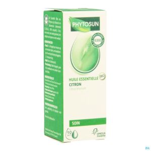 Phytosun Citroen Bio Ess Olie 10 Ml