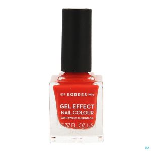 Korres Km Gel Effect Nail 45 Coral 11 Ml