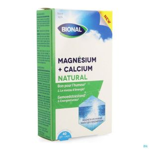 Bional Magnesium Calcium Natural 40 Caps