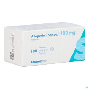 Allopurinol Sandoz 100 Tabl 100 Mg Nf