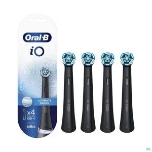 Oral B Refills Io Ultimate Clean Black 4 St