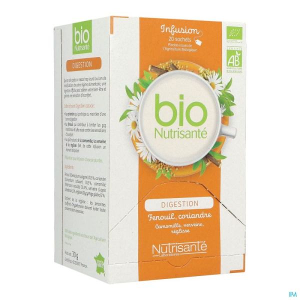 Thee Inf Bio Vertering Nutrisante 20 Zak