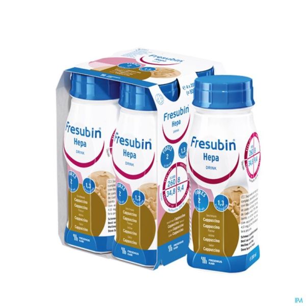 Fresubin Hepa Drink Cappuccino 4X200 Ml