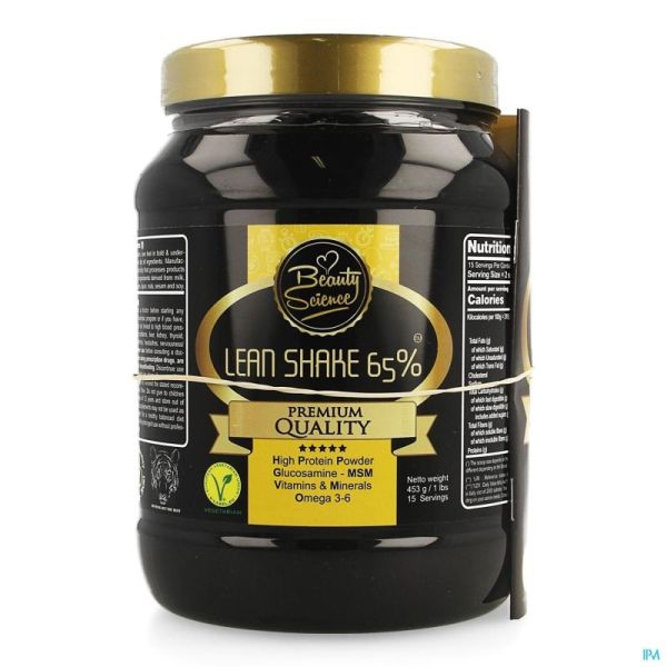 Beautyscience Lean Shake 65% Vanilla 453 G