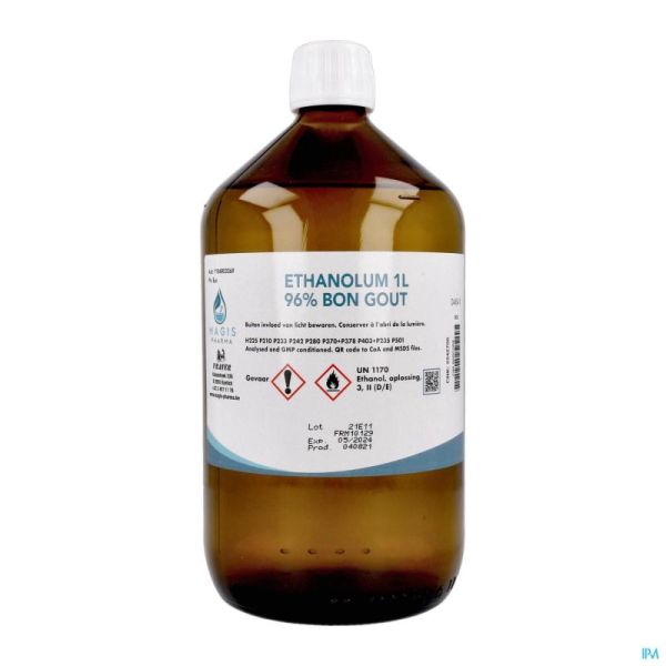 Ethylalkohol 96 Graden Magis 1 L