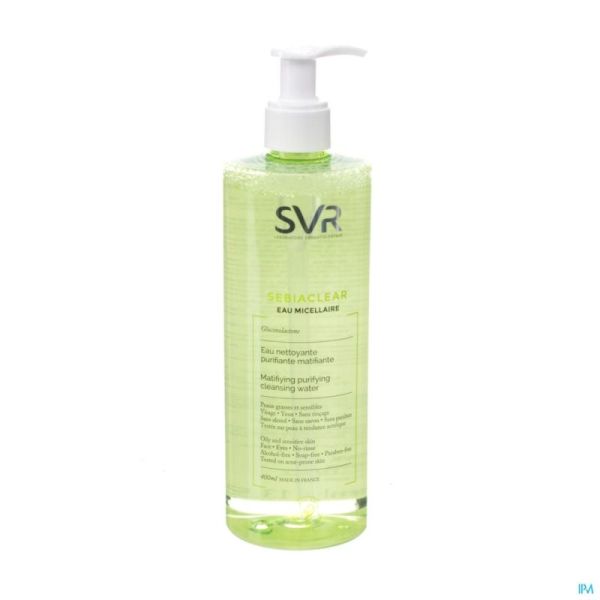 Svr Sebiaclear Eau Micellaire 400 Ml