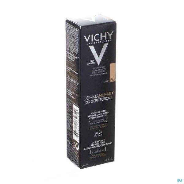 Vichy Fdt Dermablend Correction 3d 35 30ml