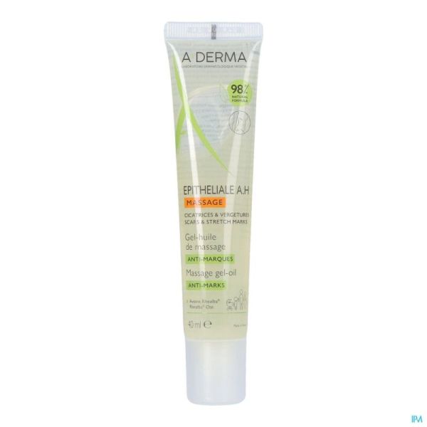 Aderma Epitheliale Ah Gel-Olie Massage 40 Ml Nm