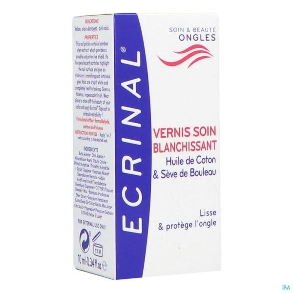 Ecrinal Nagellak Whitening 10 Ml