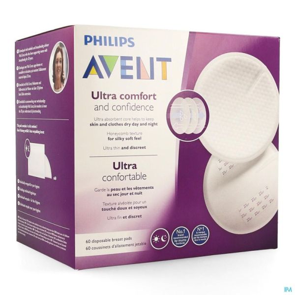 Philips Avent Coussinets Jour/nuit 60 Scf254/61