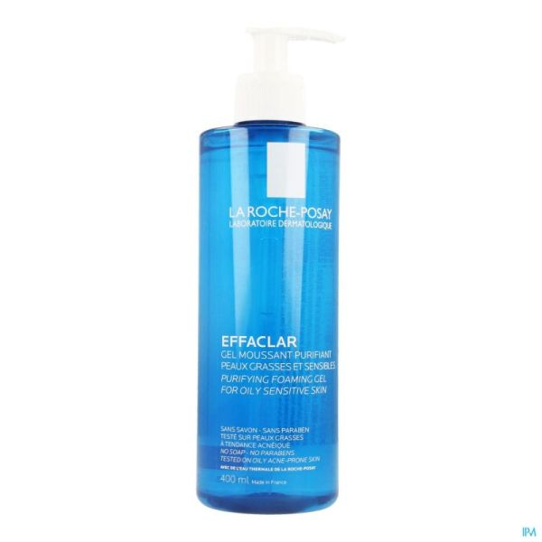 Lrp Effaclar Gel Moussant Purifiant 400ml