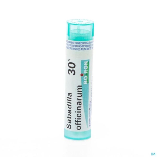 Boiron Gran Sabadilla Officinalis 30K 4 G