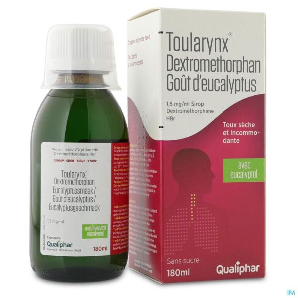 Toularynx Dextromethorphan Eucalyptus 180ml