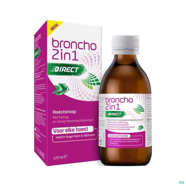 Broncho 2In1 Adult Cough Syrup 120 Ml
