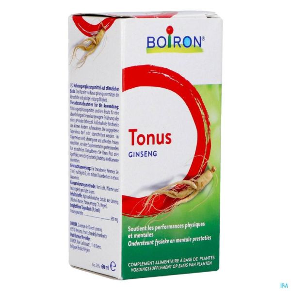 Boiron Ginseng Plantenextracten 60 Ml