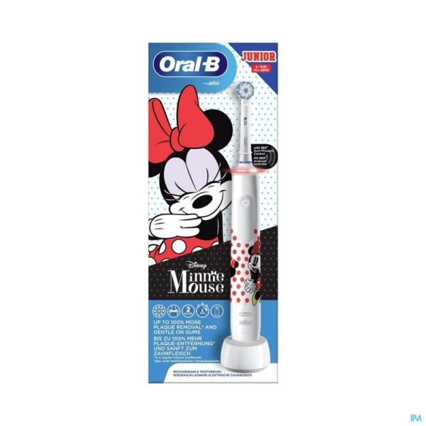 Oral B D505 Junior Minnie White Eb60 Box