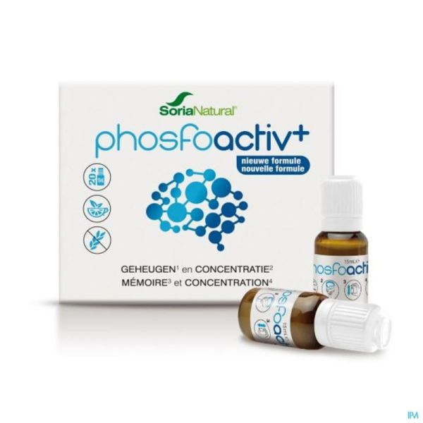 Soria Phosfoactiv Plus 20 X 15 Ml