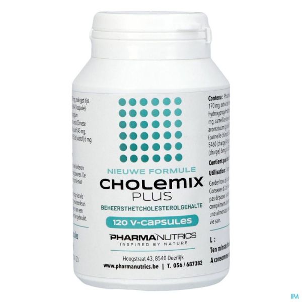 Cholemix Plus Pharmanutrics 120 Caps