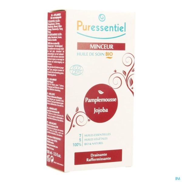 Puressentiel Afslank Pompelm Olie 100 Ml