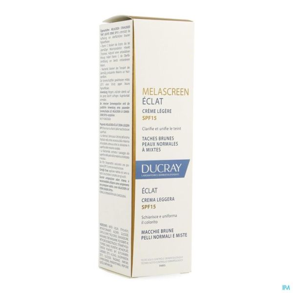 Ducray Melascreen Eclat Crem Licht Ip15 40 Ml Nm