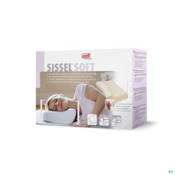 Sissel Soft Hoofdkussen 11Cm + Hoes 1 St