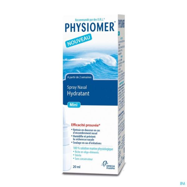 Physiomer Douche Nasal + Sel Mer Sach 6