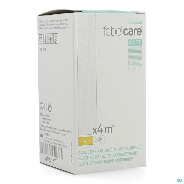 Febelcare Haft Elast Cohes Fix Verb 10 Cm X 4 M