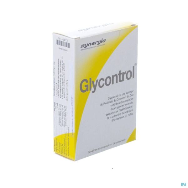 Glycontrol Synergia 30 Tabl