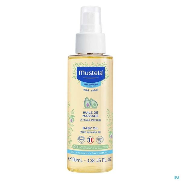 Mustela Massage Olie Vapo Nh 100 Ml