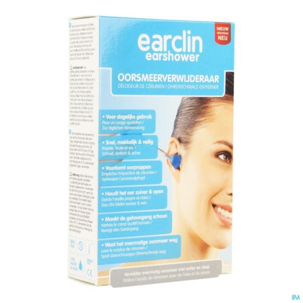 Earclin Earshower Oorsmeerverwijder Volw 1 St