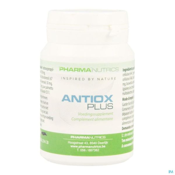 Antiox Plus Pharmanutrics 60 Caps