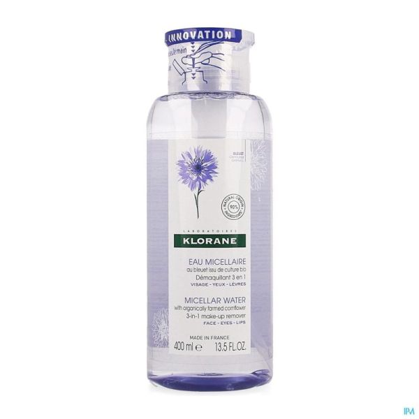 Klorane Korenbloem Micellair Water 400 Ml