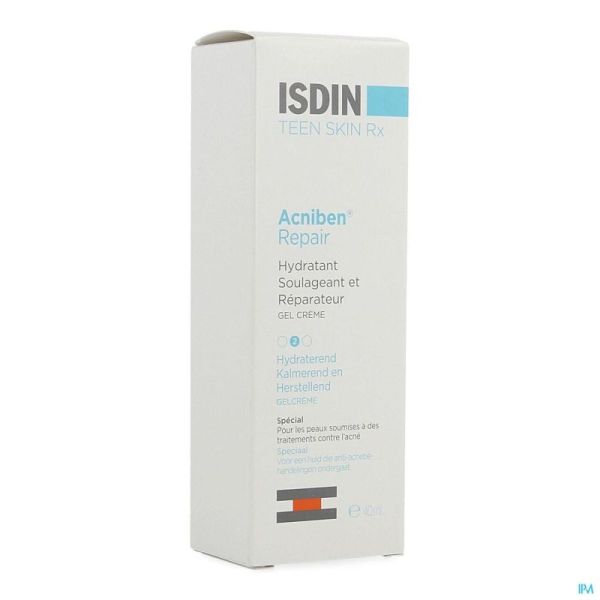 Isdin Acniben Teen Skin Repair Gel 40 Ml